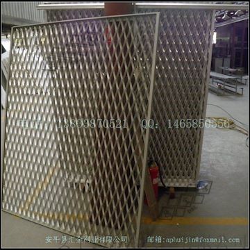 供应超宽铝板装饰网/出口幕墙铝板网/幕墙铝板网